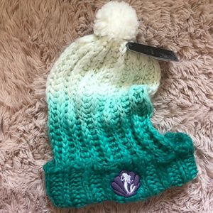 Little Mermaid Ombre Knit Beanie